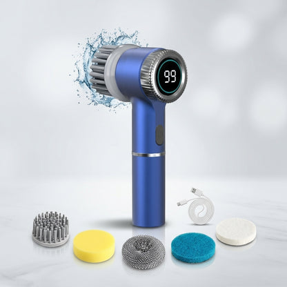 Brosse Nettoyante Électrique Sans Fil – Puissante & Multi-Usage